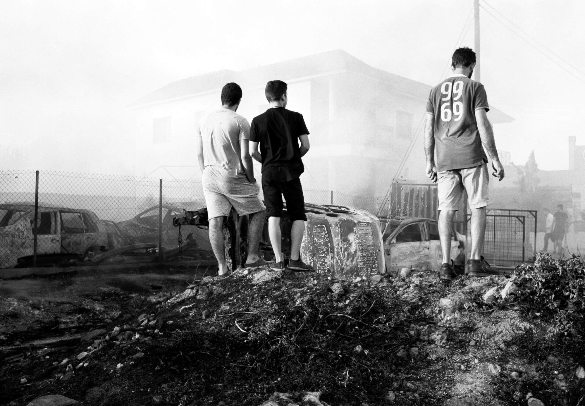 Fire at Kato Polemidia